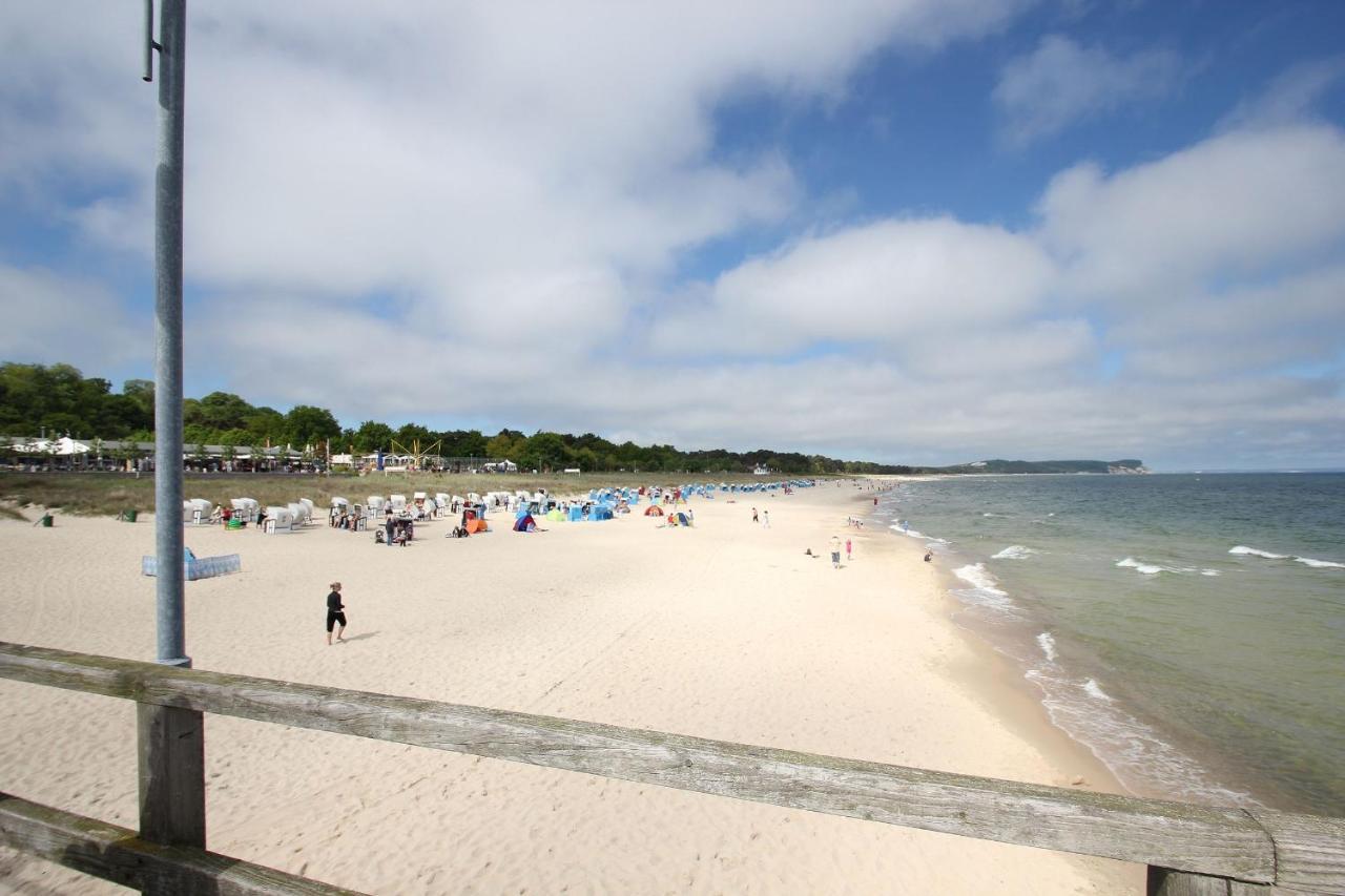 Ferienwohnung Mit Balkon, Gratis Nutzung Vom Ahoi Erlebnisbad Und Sauna In Sellin - Haus Strandeck Fewo 19 ゲーレン エクステリア 写真
